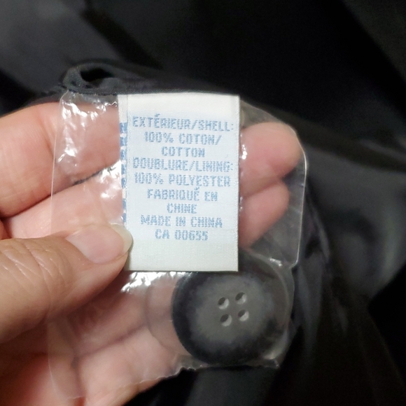 Gorgeous Smart Set black trench coat - Picture 8 of 9